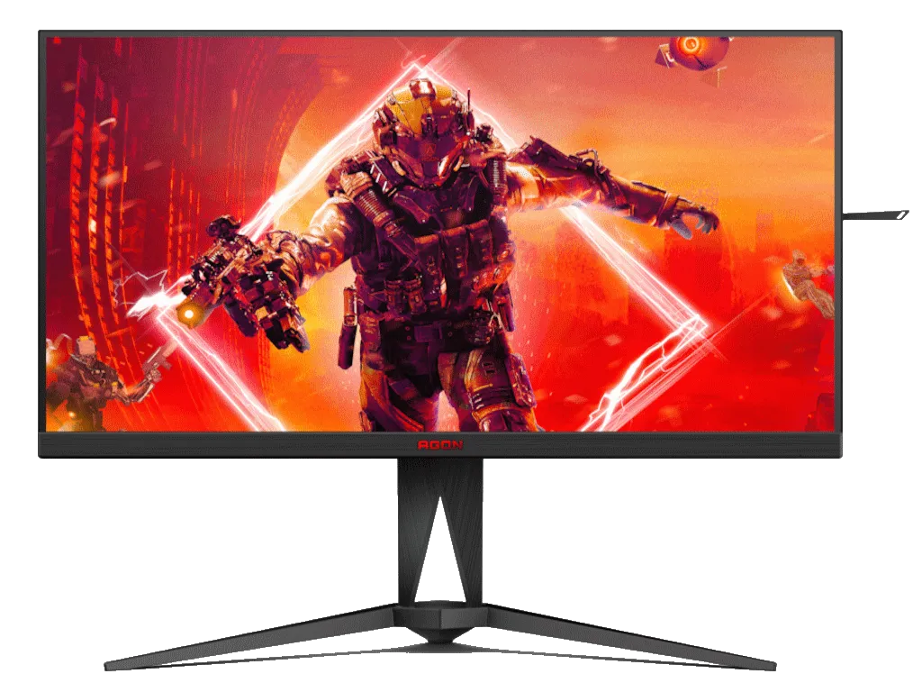 Monitor AOC AGON AG275QXN/EU 27"/VA/2560x1440/165Hz/1ms GtG/HDMIx2,DPx2,USB/freesync/pivot,visina Slika 2